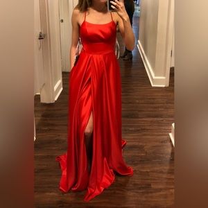 Selling prom dress in perfect condition, only worn once.
